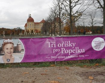 Na saském zámku Moritzburg vrcholí přípravy zimní výstavy o Popelce