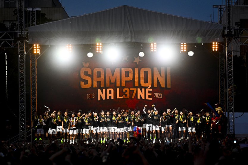 Fotbalová Sparta dnes slaví 130. výročí založení, oslavy vyvrcholí proti Zlínu