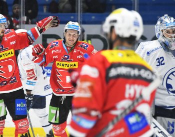 Říčka se cítí dobře, na ledě Plzně to potvrdil hattrickem po sedmi letech