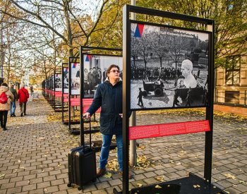 Výstava ČTK v Brně ukazuje prezidenty při oficialitách i v neformálních chvílích
