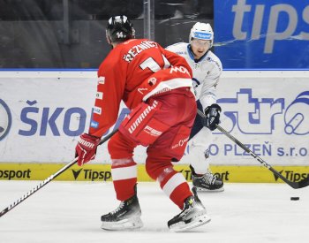 Olomouc zvítězila v Plzni 2:1 po nájezdech, rozhodl Kusko