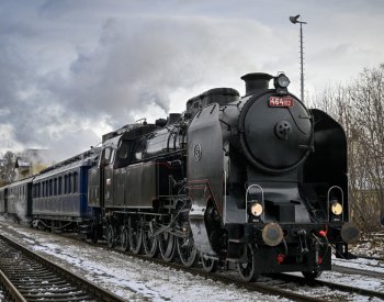 Národní technické muzeum opravilo parní lokomotivu 464.102, přezdívanou Ušatá