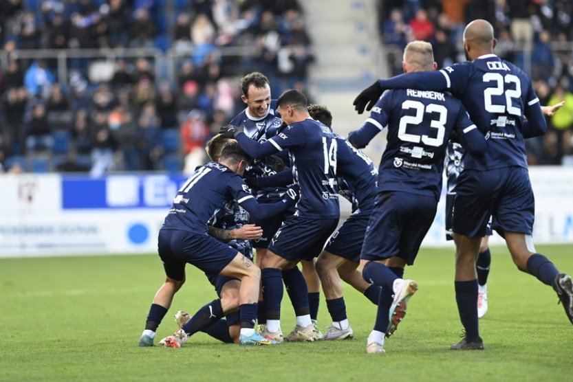Slovácko porazilo Ostravu 2:0 a poskočilo na třetí místo tabulky