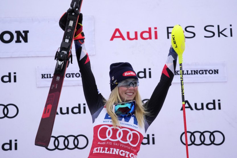 Shiffrinová má 90. výhru, Dubovská neudržela ve slalomu v Killingtonu 7. místo