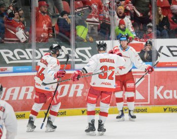 Olomouc zdolala před vyprodaným hledištěm po obratu Brno 3:1