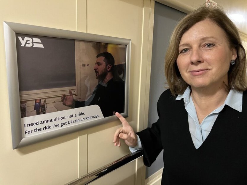 Místopředsedkyně EK Jourová přijela do Kyjeva jednat o boji proti korupci