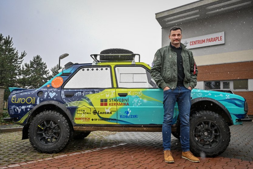 Klymčiw se chystá na poslední Dakar, účast spojil s podporou Centra Paraple