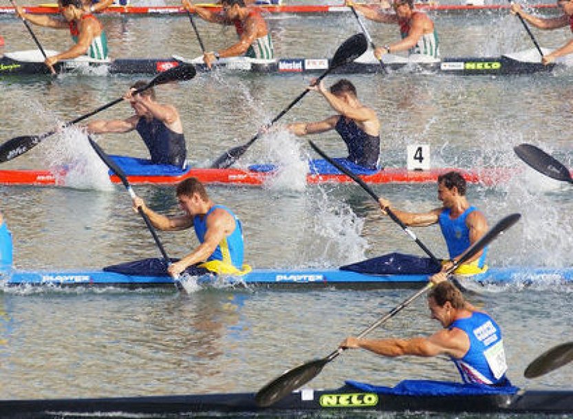 Český juniorský čtyřkajak získal zlato na mistrovství Evropy v Portugalsku