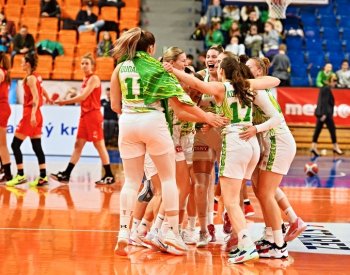 Basketbalistky KP Brno porazily Antalyi a postoupily do play off Eurocupu