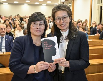 Uprchlice z KLDR a jihokorejská spisovatelka představily v Praze společnou knihu