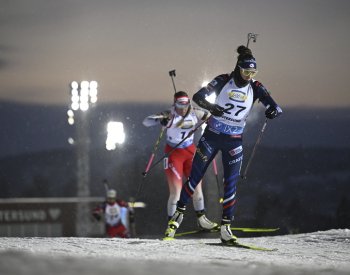 Biatlonistkám sprint v Östersundu nevyšel, nejlepší byla Davidová na 37. místě