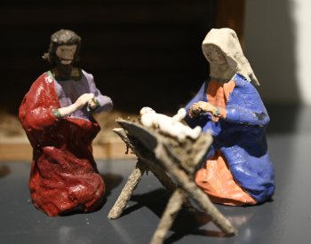 Uherskobrodské muzeum vystavuje desítky betlémů z papíru, dřeva, skla i těsta