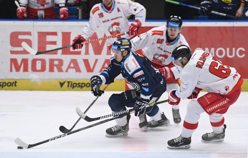 Olomouc přetlačila Liberec a doma vyhrála potřetí za sebou
