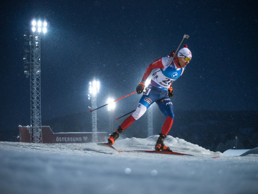 Sprint biatlonistů v Östersundu vyhrál Nawrath, Krčmář byl 25.