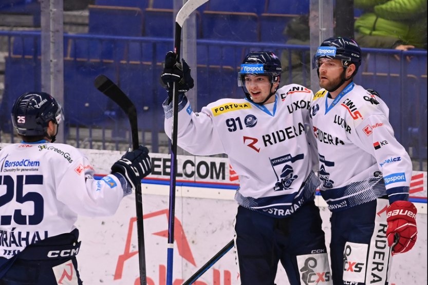 Doufám, že výhra Vítkovice nakopne, přál si host z první ligy Dočekal