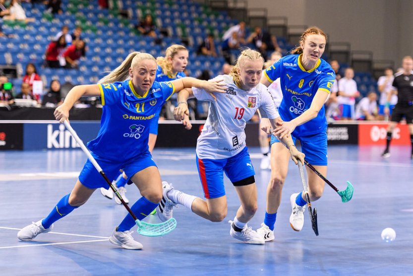 Florbalistky podlehly Švédsku 1:6 a budou hrát o čtvrtfinále se Slovenskem