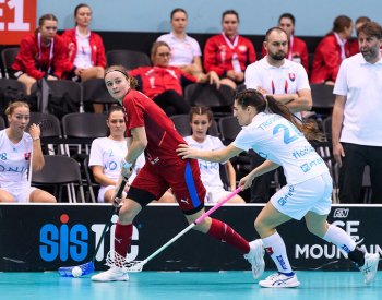 Florbalistky porazily na MS Slovensko 9:1 a postoupily přímo do čtvrtfinále