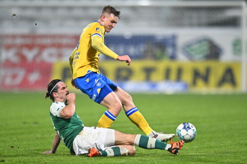 Fotbalisté Jablonce přestříleli doma Teplice 3:2, v závěru rozhodl Chramosta