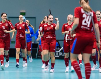 Florbalistky čeká v pátek ve čtvrtfinále Dánsko a mohou se dostat na Světové hry