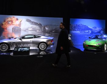 Lidé mohou navštívit výstavu aut a techniky Jamese Bonda na pražském Výstavišti