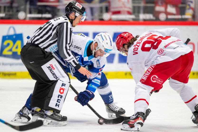Třinečtí hokejisté porazili Kometu 2:1, oba góly dal Růžička
