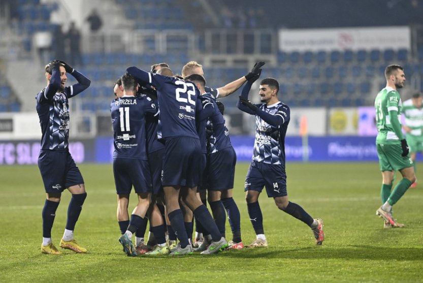 Slovácko porazilo Bohemians 5:2 a je třetí, Havlík dal čtyři góly