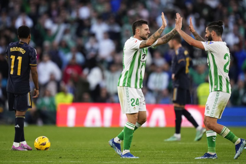 Real Madrid remizoval s Betisem 1:1, na první místo se může vrátit Girona