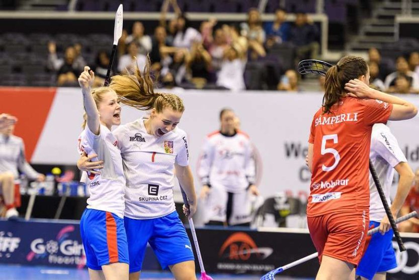 Je to úžasný pocit, radovala se po bronzu florbalistek z MS Keprtová