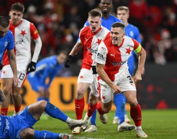 Slavia porazila Mladou Boleslav 2:0 a dál ztrácí pět bodů na Spartu