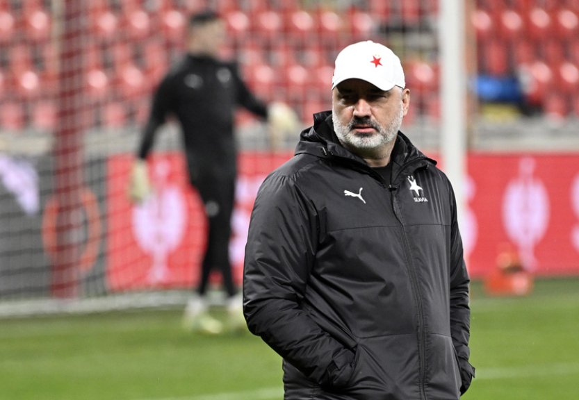 První místo ve skupině je hrozně lákavé, řekl trenér Slavie Trpišovský
