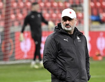 První místo ve skupině je hrozně lákavé, řekl trenér Slavie Trpišovský
