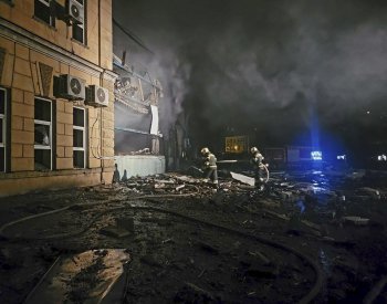 Dronový útok v Oděské oblasti na Ukrajině zranil 11 lidí, z toho tři děti