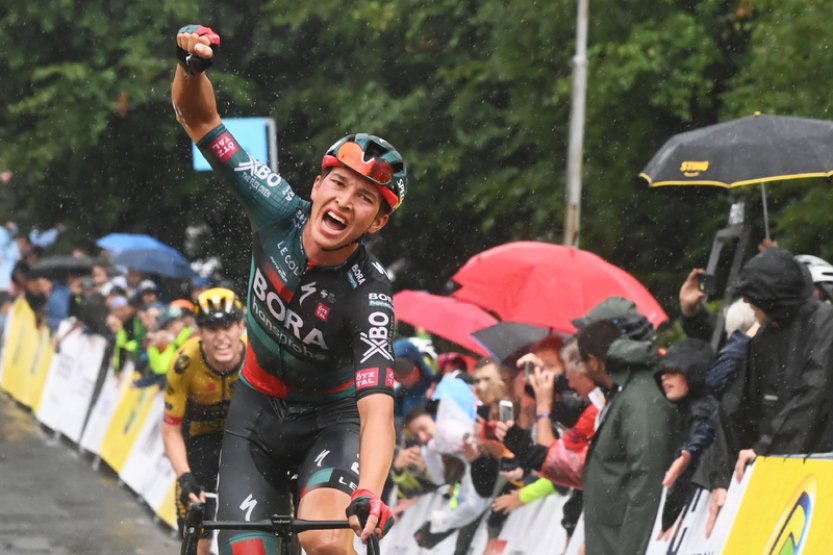 Druhou etapu Czech Tour vyhrál Lipowitz, Ťoupalík byl čtvrtý