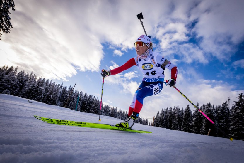Bezchybná Voborníková byla devátá ve sprintu SP v Lenzerheide