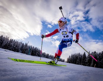 Bezchybná Voborníková byla devátá ve sprintu SP v Lenzerheide