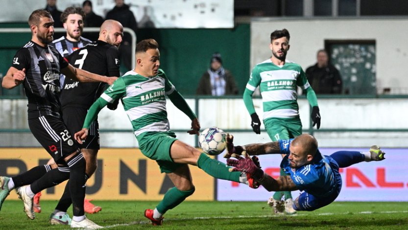 Českobudějovičtí fotbalisté remizovali s Bohemians a po sedmi kolech bodovali