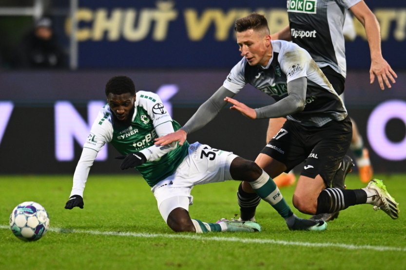 Jablonečtí fotbalisté hráli s Karvinou bez branek a připsali si už osmou remízu