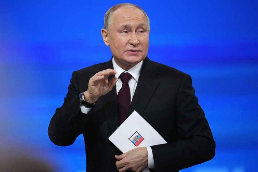 Rusko nemá žádný důvod bojovat se zeměmi NATO, řekl prezident Putin