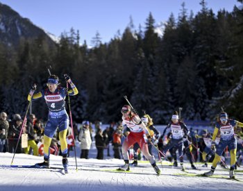 Biatlonistka Braisazová-Bouchetová v Lenzerheide opět vyhrála, Davidová byla 15.
