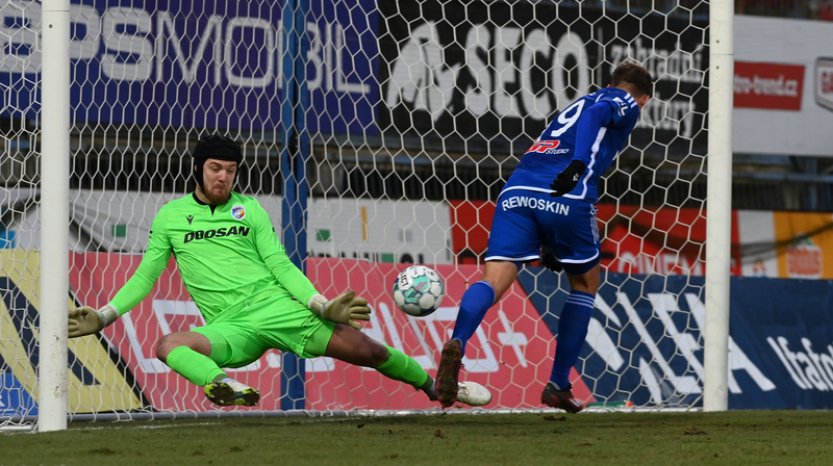 Plzeň zvítězila v Olomouci 3:1 a zimní pauzu stráví na třetím místě