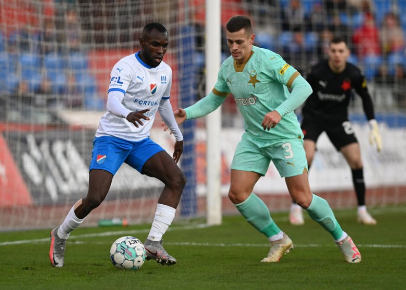 Slavia otočila zápas v Ostravě a zvítězila 3:2, rozhodl Bořil