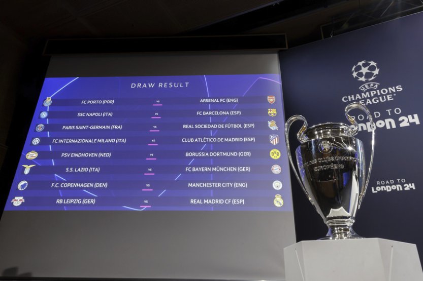 Manchester City se v osmifinále Ligy mistrů utká s Kodaní, Barcelonu čeká Neapol