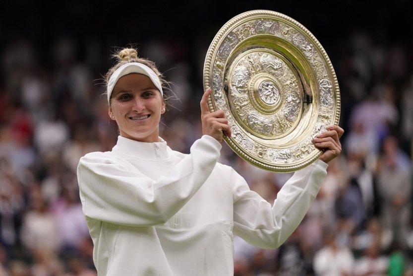 Wimbledonská vítězka Vondroušová je favoritkou na zisk Zlatého kanára