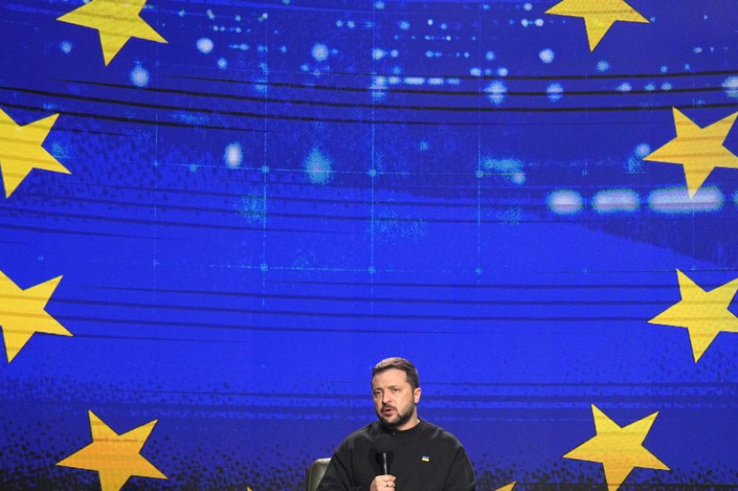 Ukrajina příští rok vyrobí milion dronů, prohlásil Zelenskyj