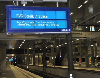 Na německé železnici hrozí časově neomezená stávka strojvedoucích