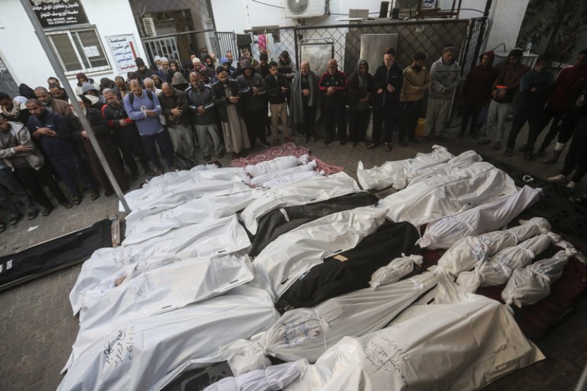 V Pásmu Gazy je od začátku války přes 20.000 mrtvých Palestinců, tvrdí Hamás