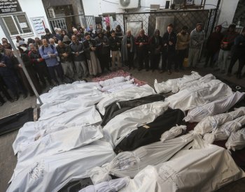 V Pásmu Gazy je od začátku války přes 20.000 mrtvých Palestinců, tvrdí Hamás