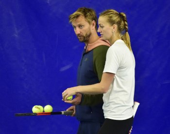 Kvitová se provdala za kouče Vaňka, rok po wimbledonských zásnubách