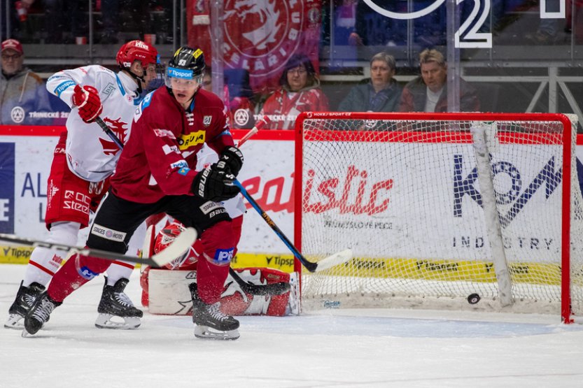 O výhře Sparty v Třinci rozhodl až Horák v sedmnácté sérii nájezdů