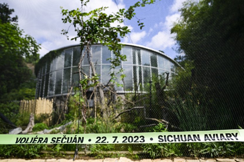 Zoo Praha otevřela novou voliéru s pěvci, stála 12 milionů